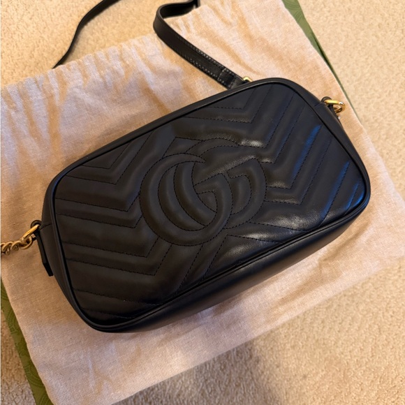 Double G Small Marmont Matelasse Camera Bag Small - Picture 3 of 5